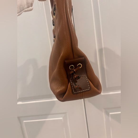 Dooney & Bourke Brown Leather Handbag - Picture 6 of 12